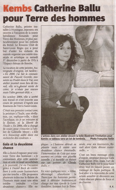 Parution Alsace 30/11/07